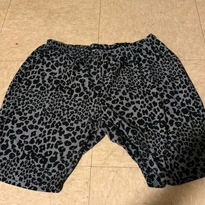 They are cheetah printed, and they are from just be